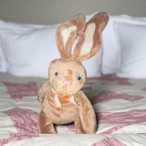 Galerie 23" Giant Bunny Rabbit Plush Posable Ears Ribbon Stuffed Animal Baby Toy